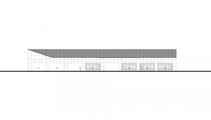BIM建筑|2019上海城市空间艺术季主展场入口安检棚 / 同济原作设计工作室