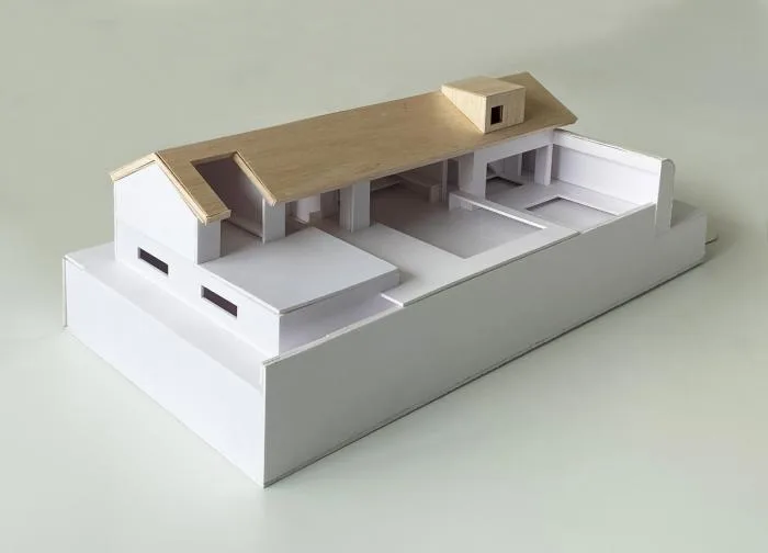 BIM建筑|仿佛自古而来——台上之家 / 察社办公室