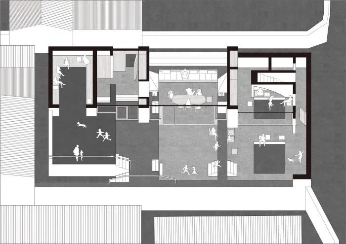 BIM建筑|仿佛自古而来——台上之家 / 察社办公室