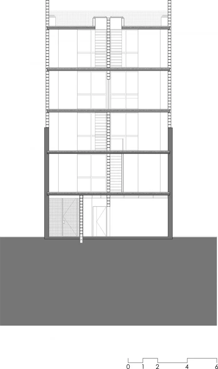 BIM建筑|让光线洒满庭院——3470号集合住宅，布宜诺斯艾利斯