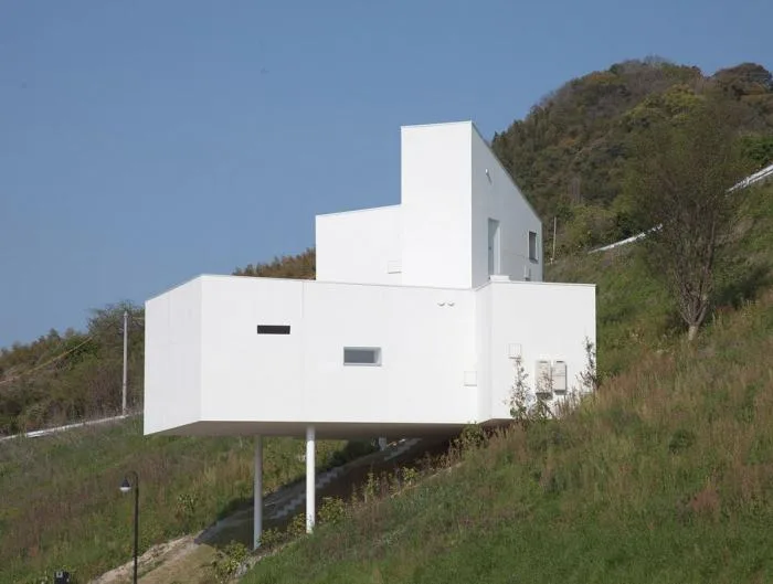 BIM建筑|斜坡上的住宅：8008