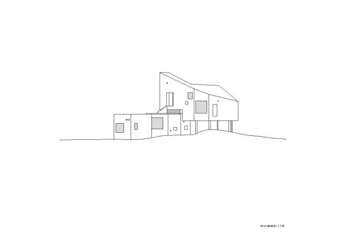 BIM建筑|斜坡上的住宅：8008
