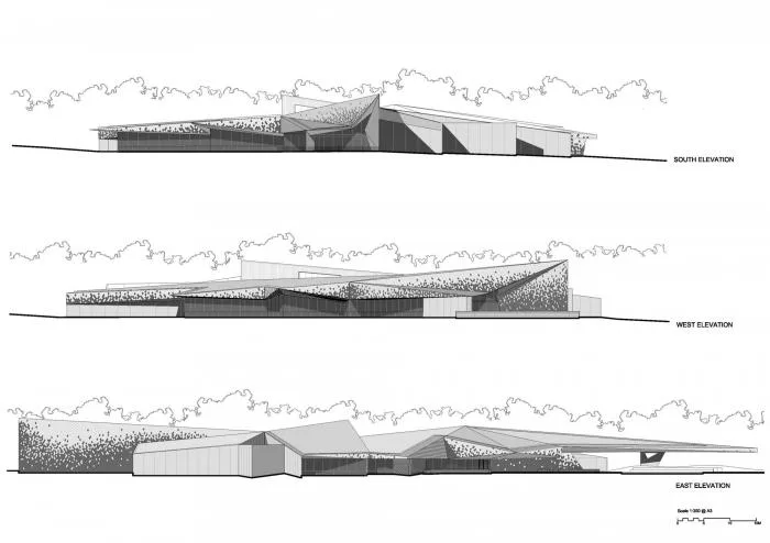 BIM建筑|抽象解构的“长脊”：澳大利亚企鹅归巢游客中心