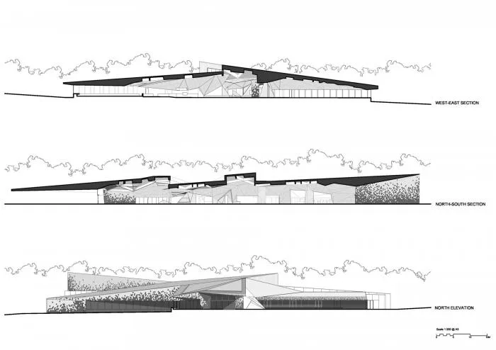 BIM建筑|抽象解构的“长脊”：澳大利亚企鹅归巢游客中心