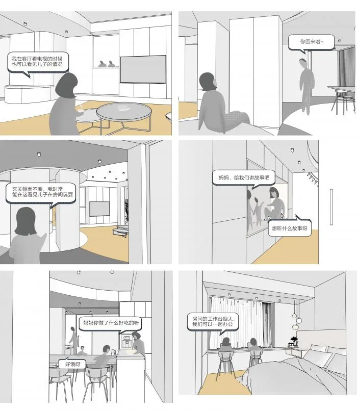 BIM建筑|“旋境”：一种住宅类型的幻象重构 / 戏构建筑设计工作室