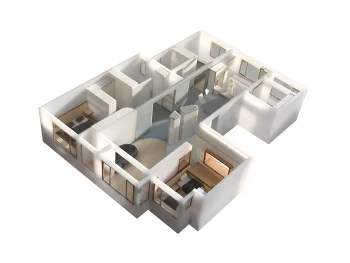 BIM建筑|“旋境”：一种住宅类型的幻象重构 / 戏构建筑设计工作室