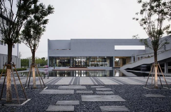 BIM建筑|沧州明珠国际服饰生态新城会客中心 / 上海严旸建筑设计工作室