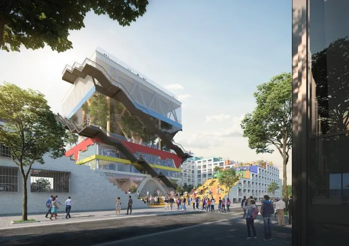 BIM建筑|MVRDV新作：20年前世博场馆，变共享办公综合体