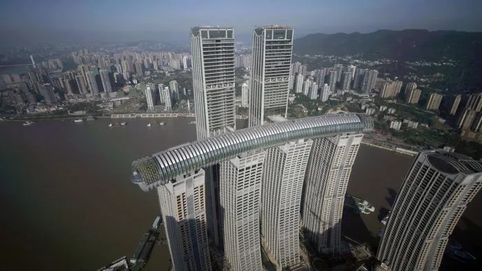 BIM建筑|重庆来福士 / 萨夫迪建筑事务所