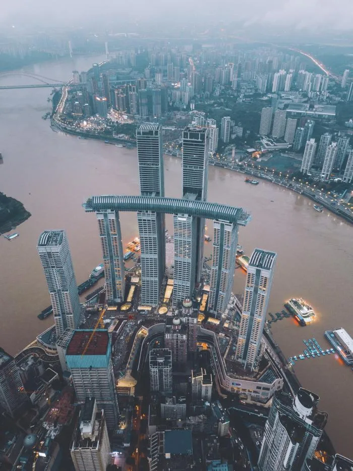 BIM建筑|重庆来福士 / 萨夫迪建筑事务所