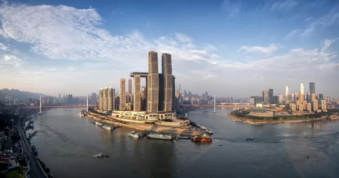 BIM建筑|重庆来福士 / 萨夫迪建筑事务所