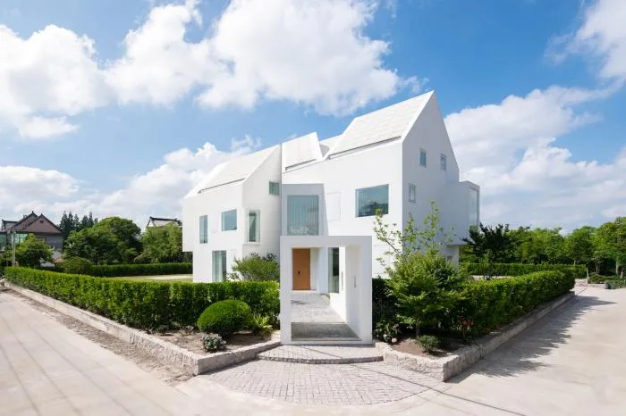 BIM建筑|风景万画筒 - 陆宅 / ams元秀万建筑事务所