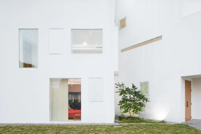 BIM建筑|风景万画筒 - 陆宅 / ams元秀万建筑事务所