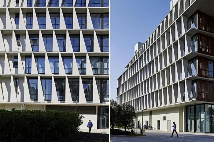 BIM建筑|自由演绎的围合式庭院：南京浦口文化中心 / BAU建筑与城市设计事务所