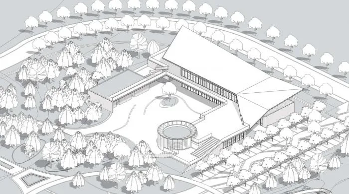 BIM建筑|大地之痕：七色山矿坑花园游客中心 / UUA建筑师事务所