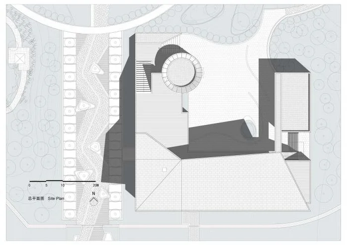 BIM建筑|大地之痕：七色山矿坑花园游客中心 / UUA建筑师事务所