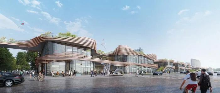 BIM建筑|Aedas新作：2.4公里超线公园，公园商业新模式