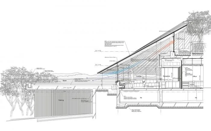BIM建筑|仿佛一顶圆形礼帽：狭山湖畔墓地社区大厅 / 中村拓志 & NAP