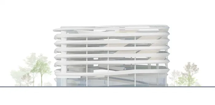 BIM建筑|GWP 新作 | “无限流动”— 东莞CBD示范性立体停车楼