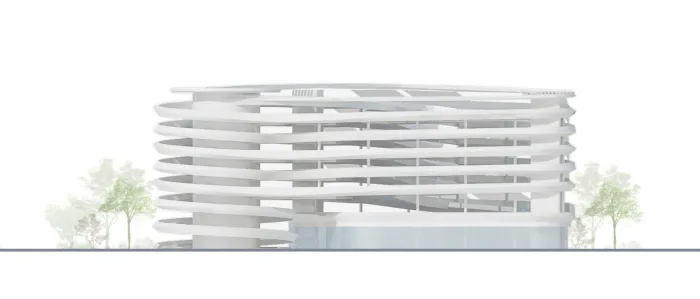 BIM建筑|GWP 新作 | “无限流动”— 东莞CBD示范性立体停车楼