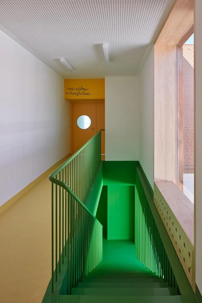 BIM建筑|童话书中的儿童城堡：Vřesovice小学扩建