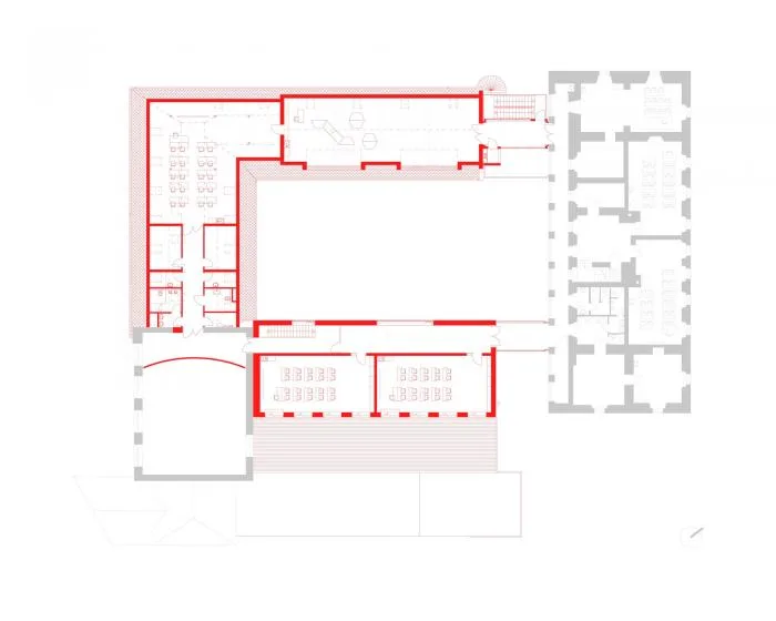 BIM建筑|童话书中的儿童城堡：Vřesovice小学扩建
