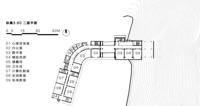 BIM建筑|校园再生，半山半校：云南玉溪生态实验小学 / 思序设计
