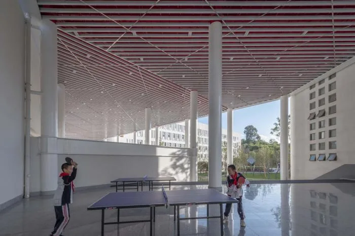 BIM建筑|立体“院落”空间：云南师范大学实验中学 / 清华大学建筑设计院 + 清华大学建筑学院