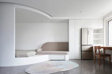 BIM建筑|「 微 居 」一种极小户型的空间释放 / 戏构建筑设计-BIM建筑网