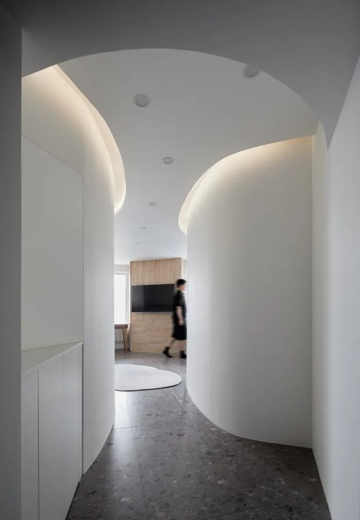 BIM建筑|「 微 居 」一种极小户型的空间释放 / 戏构建筑设计