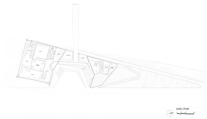 BIM建筑|如“风车”般旋转：美国奥林匹克博物馆 / DS+R