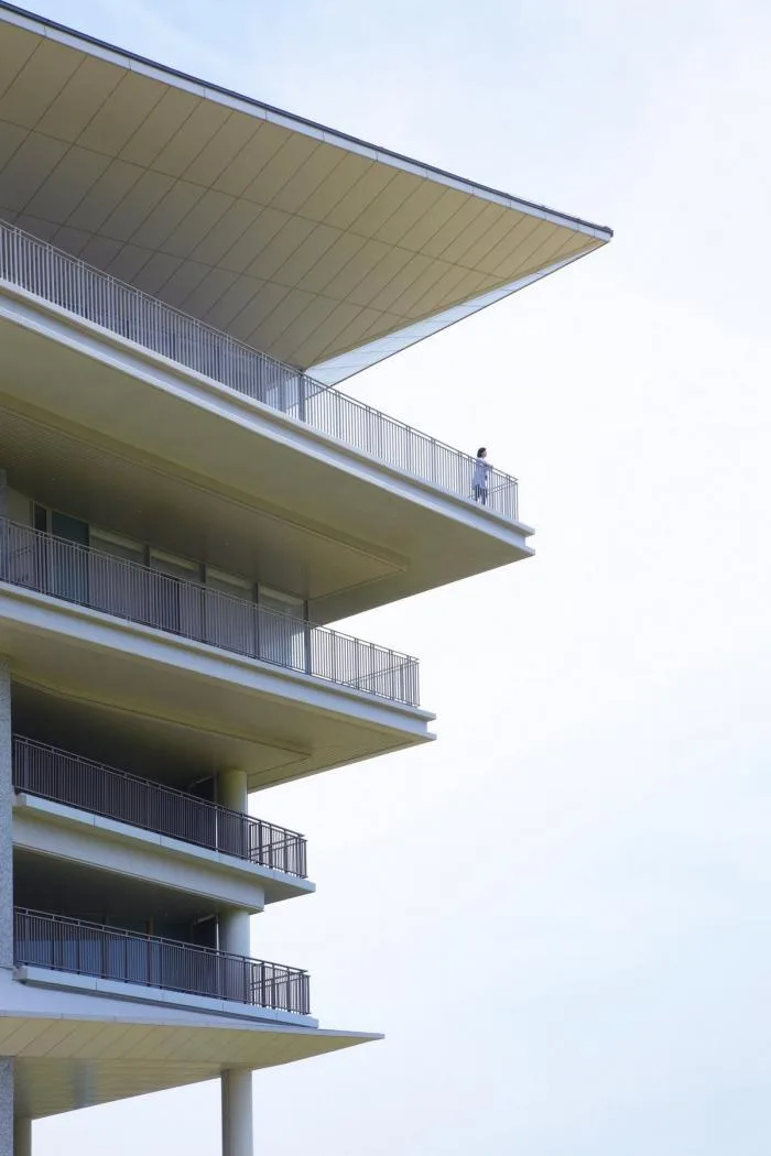 BIM建筑|流动身形，与海浪共舞：大金工业总部 / 竹中工务店