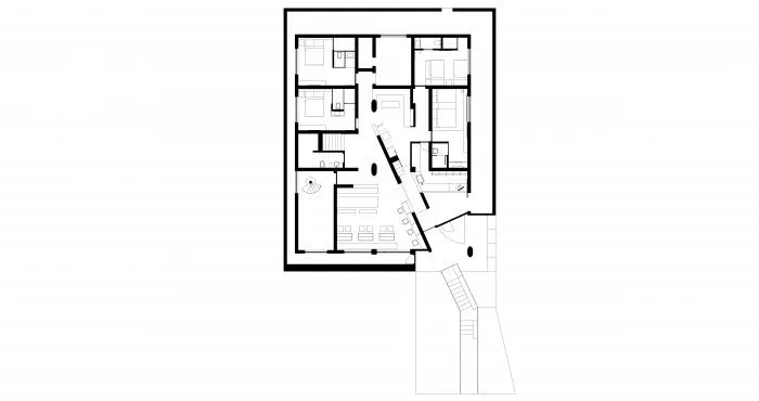 BIM建筑|夜阑·COLOUR民宿，延庆 / 阿穆隆设计工作室