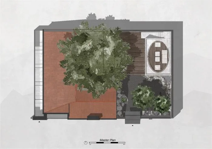 BIM建筑|一米藏：在100平米的院子里不动声色地炫技