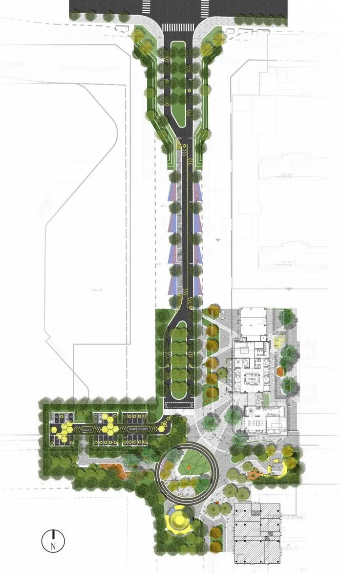 BIM建筑|未来街区，幸福满满：万科海上都会 / 创浦景观设计