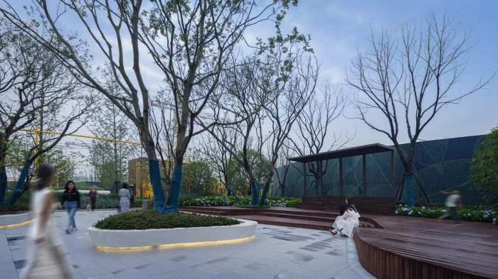 BIM建筑|未来街区，幸福满满：万科海上都会 / 创浦景观设计