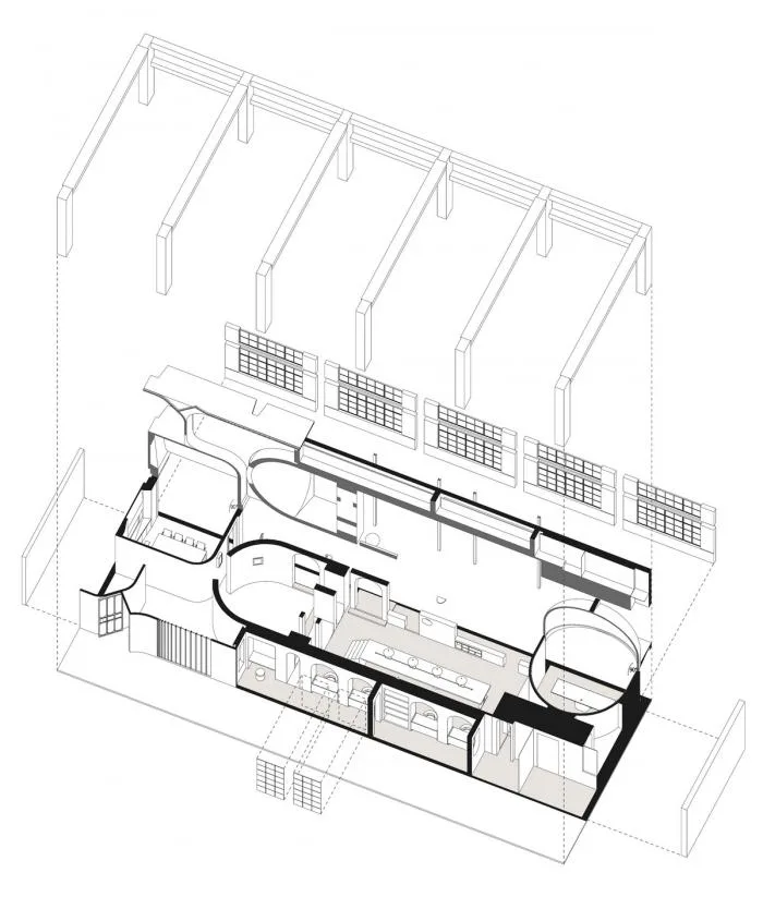BIM建筑|古典美学诠释永恒空间：EVD办公空间 / EVD