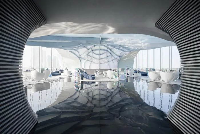 BIM建筑|场域空间与艺术镜像：世茂 · 浪花艺术馆 / 北京日清建筑设计
