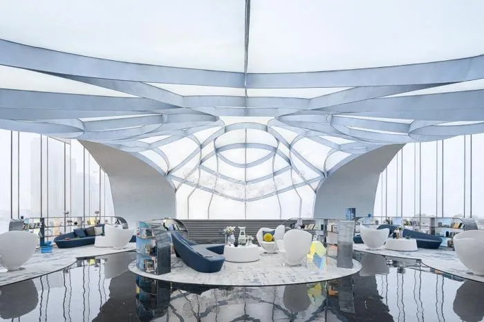 BIM建筑|场域空间与艺术镜像：世茂 · 浪花艺术馆 / 北京日清建筑设计