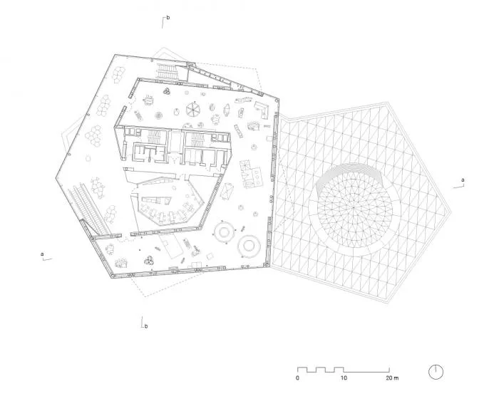 BIM建筑|海尔布隆科技馆，螺旋围合的马蹄形空间