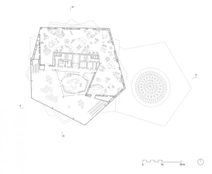 BIM建筑|海尔布隆科技馆，螺旋围合的马蹄形空间