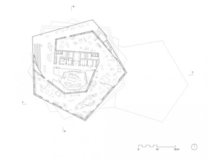 BIM建筑|海尔布隆科技馆，螺旋围合的马蹄形空间