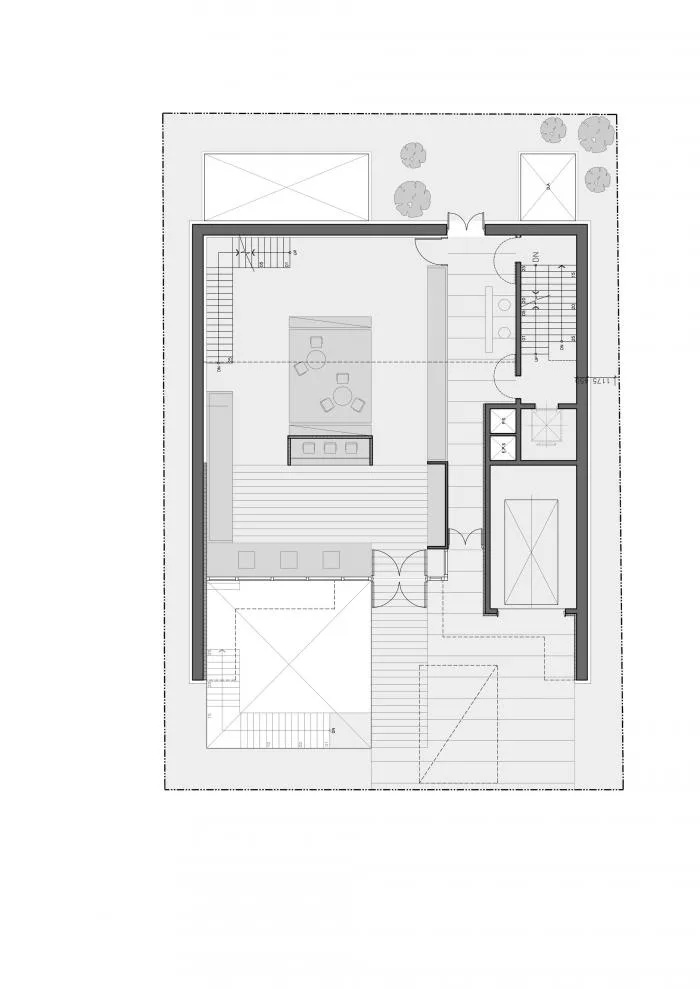 BIM建筑|村庄小房子堆砌于白色盒子中：韩国0914旗舰店