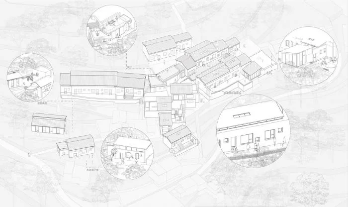 BIM建筑|百美村宿•拉毫石屋 / 原榀建筑事务所