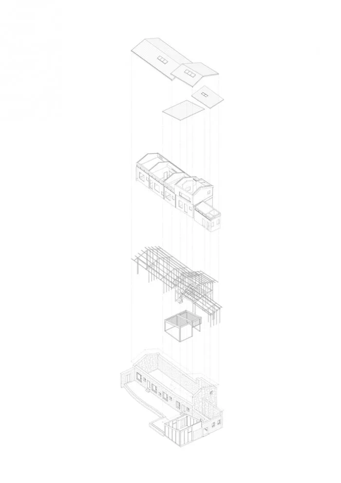 BIM建筑|百美村宿•拉毫石屋 / 原榀建筑事务所