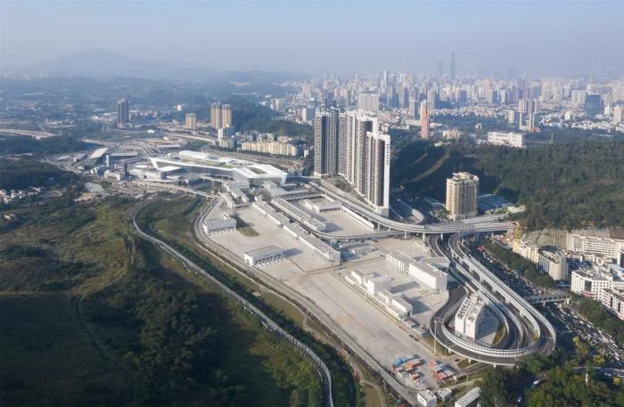 BIM建筑|深圳市莲塘口岸：国内首个“客、货一站式通关”口岸 / 华阳国际设计集团