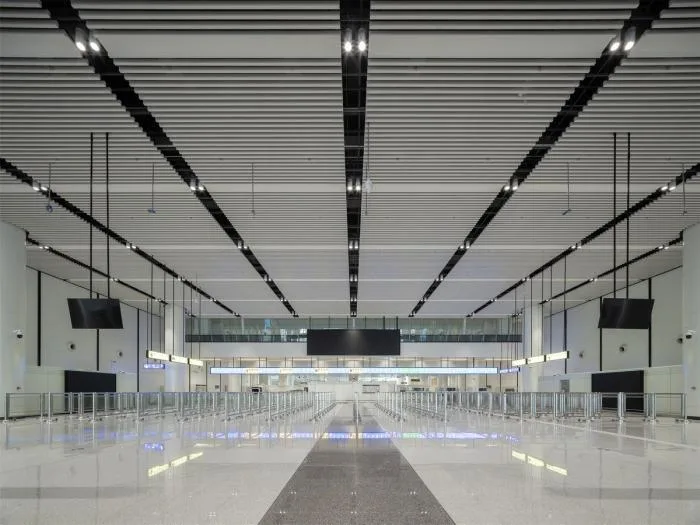 BIM建筑|深圳市莲塘口岸：国内首个“客、货一站式通关”口岸 / 华阳国际设计集团