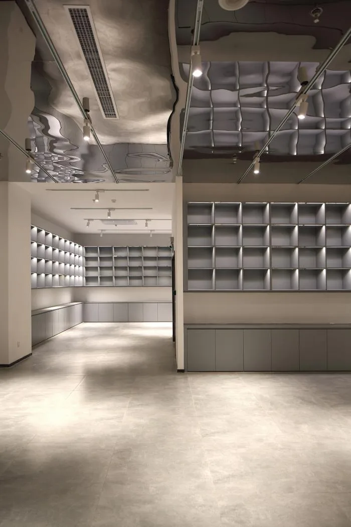 BIM建筑|源平·美璟书店：隐秘在采光中庭中的书店 / 上海严旸建筑设计工作室
