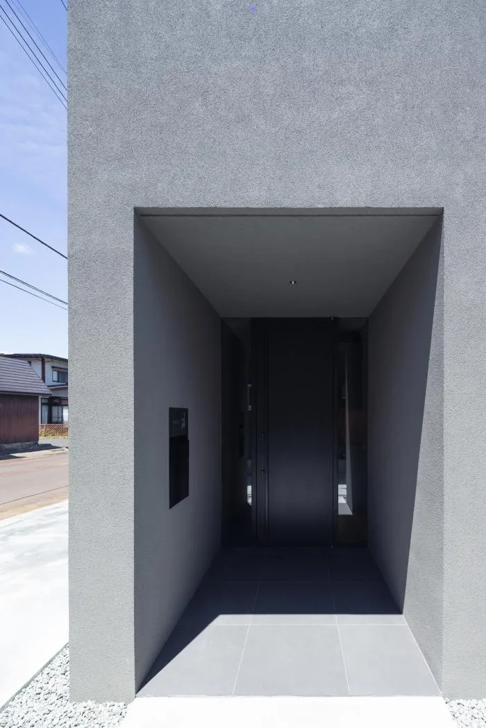 BIM建筑|垂墙半遮，通透借景：日本山形县住宅“SCAPE”