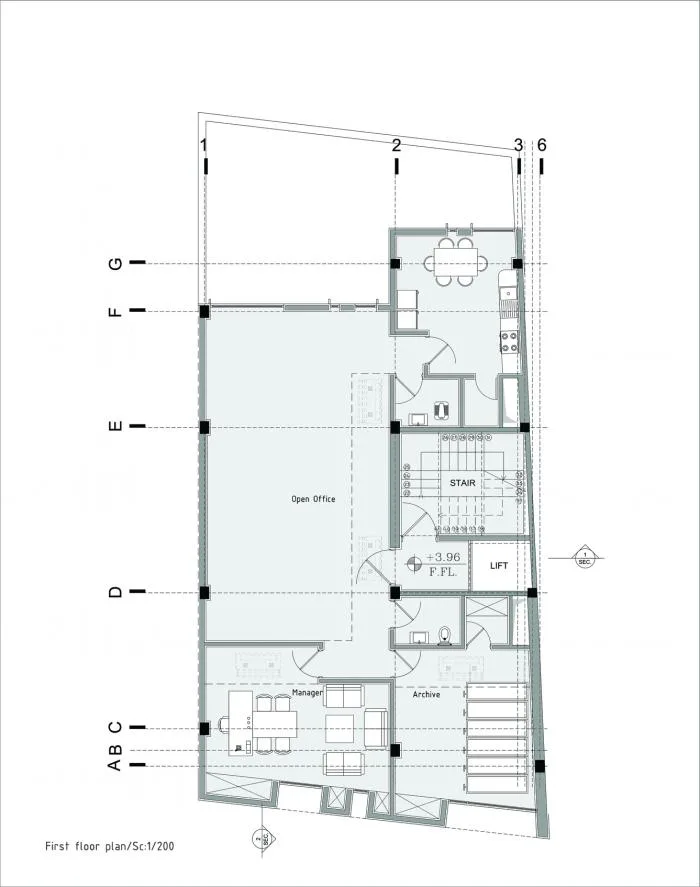 BIM建筑|一座纯粹的几何乌托邦：伊朗办公楼“Zamin”